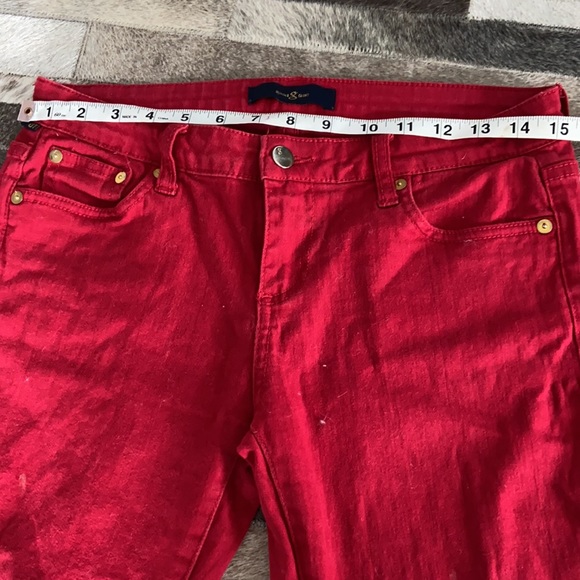 Red skinny jeans - Picture 4 of 5
